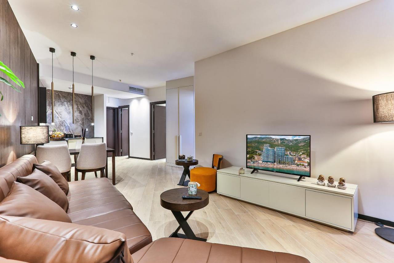 Green Stone Apartments Hotel Rafailovici Ngoại thất bức ảnh